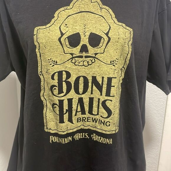 Bone Haus Brewing Fountain Hills, AZ Graphic 100% Cotton T Shirt Size XL - Picture 2 of 5